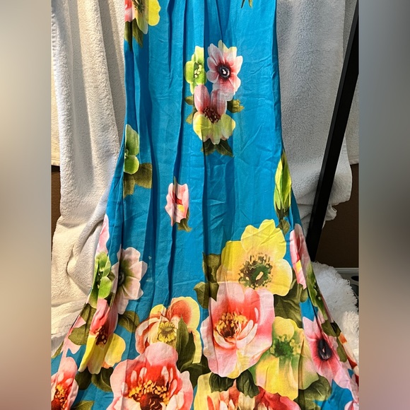 Island Planet Miami Beach size small beach cover up or summer floral dress👗🦋🌸 - Picture 3 of 9